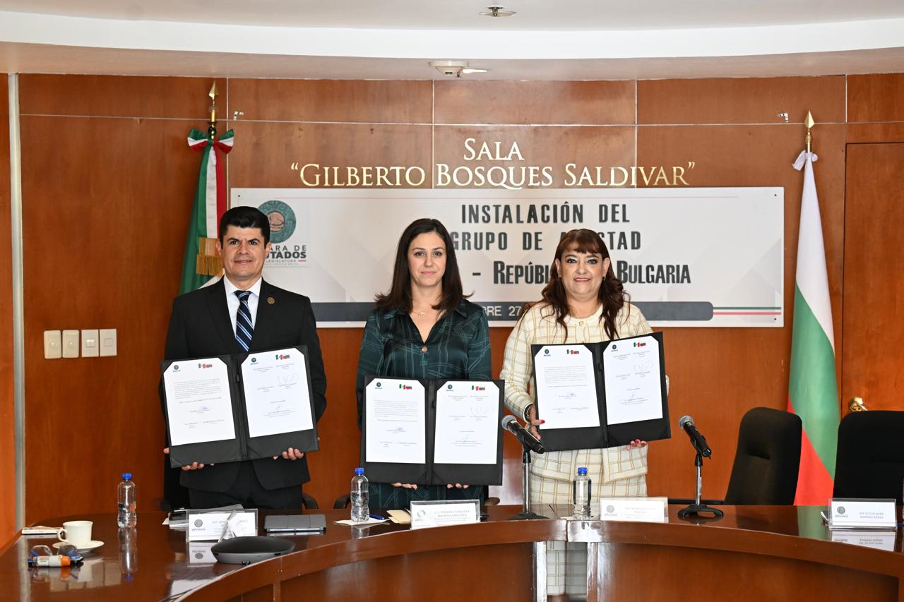 Учредена Група за приятелство Мексико-България към Камарата на депутати в мексиканския Конгрес, 66-та законодателна сесия